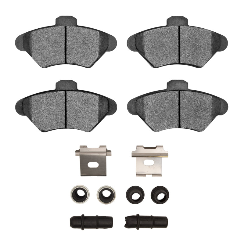 R1 Concepts R1 93-98 Ford Mustang Front Performance Sport Pads & Hardware Kit