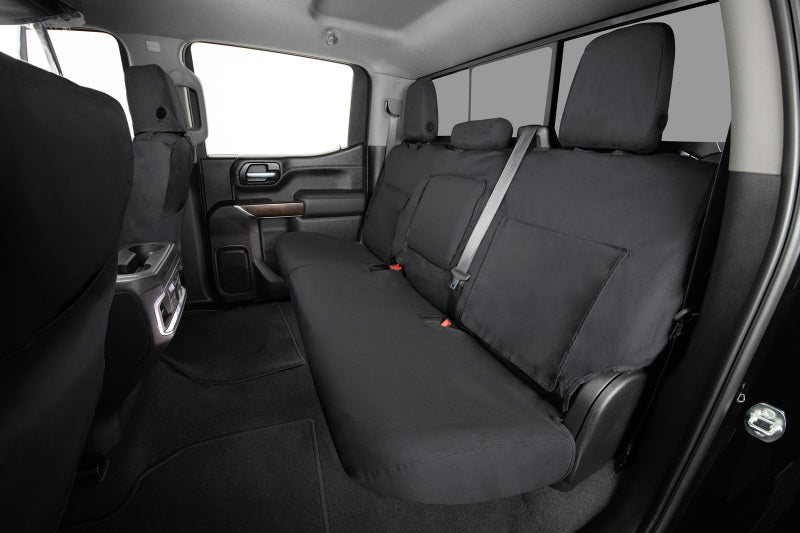 Covercraft 17-24 Honda Ridgeline Polycotton SeatSaver Custom Second Row Seat Covers - Charcoal