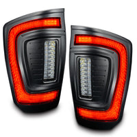 Oracle Lighting 16-23 Gen 3 Toyota Tacoma Black Series Flush Style LED Tail Lights