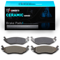 R1 Concepts R1 02-24 Chrysler Aspen Rear R1 Ceramic Brake Pads
