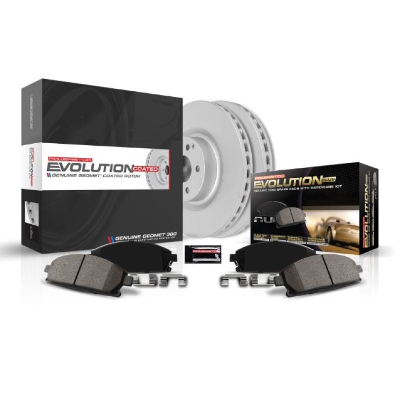 PowerStop Power Stop 01-06 Mitsubishi Montero Rear Z17 Evolution Geomet Coated Brake Kit