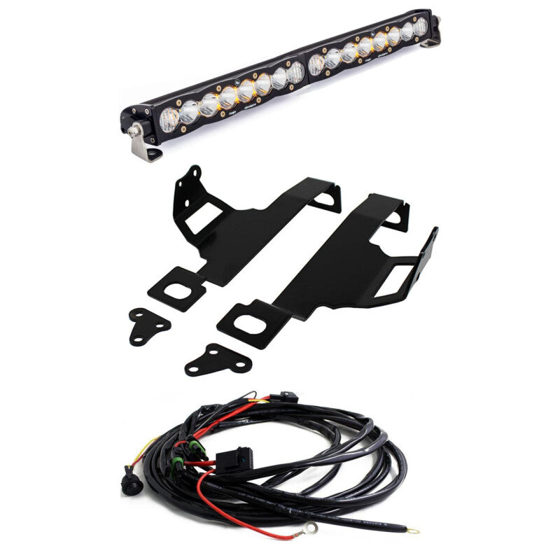 Baja Designs 11-16 Ford Super Duty S8 20 inch Front Bumper Kit