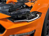 Raxiom 18-23 Ford Mustang GT EcoBoost LED Projector Headlights- Black Housing (Clear Lens)