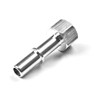 Torque Solution Push-On Quick Disconnect Adapter Fitting: 3/8IN SAE to -8AN Male Flare