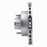R1 Concepts R1 91-94 Ford Explorer Front Right Drilled & Slotted Silver Brake Rotor