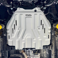 Rival 4x4 Rival 24-26 Toyota Tacoma i-Force Max Hybrid Aluminum Transmission Catalytic Converter Skid Plate
