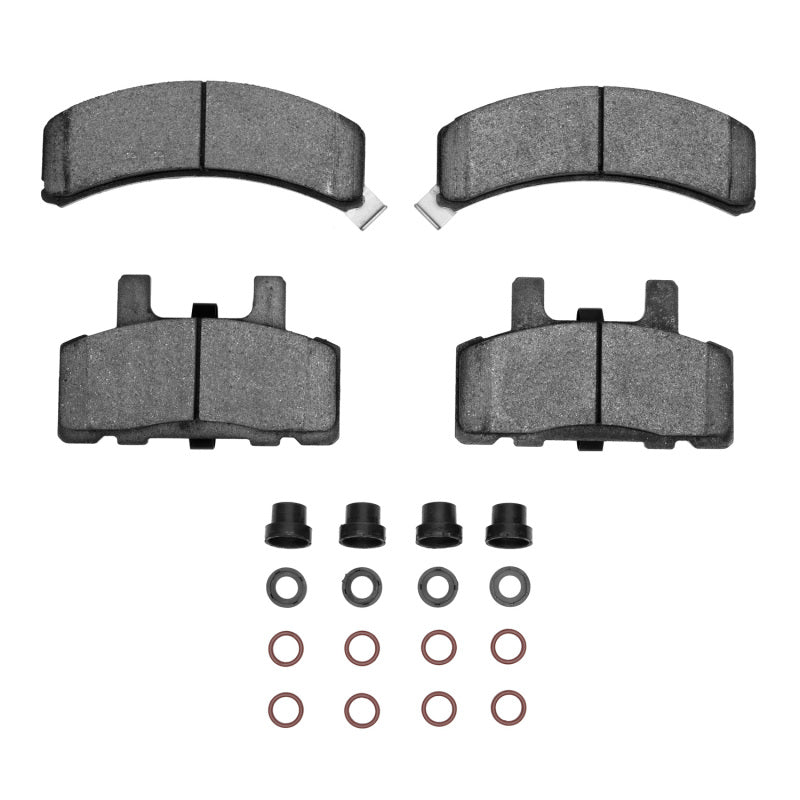 R1 Concepts R1 1988-2002 Cadillac DeVille Front R1 Super Duty Pads & Hardware Kit