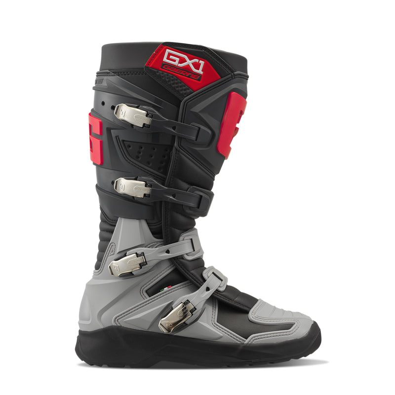 Gaerne GX1 EVO Boot Anthracite/Grey/Red Size - 11