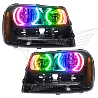 ORACLE Lighting Oracle Chevrolet Trail Blazer 02-09 Halo Kit - ColorSHIFT w/ 2.0 Controller