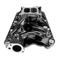 Edelbrock RPM Air-Gap Small Block Ford 351W Intake Manifold - Black Plasma Finish