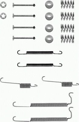 TEXTAR 97001100 Brake Shoe Fitting Kit