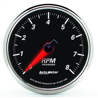 Autometer 52mm Full Sweep Electric 12 Hour Clock (Inc 10.5 ft Tubing or Wiring Harness)