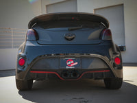 aFe Takeda 13-17 Hyundai Veloster L4-1.6L 2-1/2in 304 SS Axle-Back Exhaust w/ Blue Flame Tips