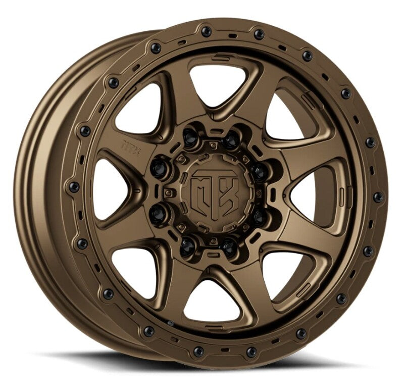 MTX Wheels MTX Spitfire 8 Bronze 22x10in / 8x165.1 BP / -18mm Offset / 124.1mm Bore