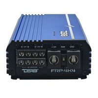 DS18 4-Channel Class-D Amp Stereo Full-Range 4 x 400 W RMS at4 ohm- Blue