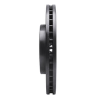 R1 Concepts R1 93-95 Acura Legend Front Right Drilled & Slotted Black Brake Rotor