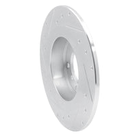 R1 Concepts R1 15-26 BMW 228I xDrive Gran Coupe Front Right Drilled & Slotted Silver Brake Rotor