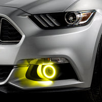 ORACLE Lighting Oracle Ford Mustang 15-20 WP LED Projector Fog Halo Kit - ColorSHIFT