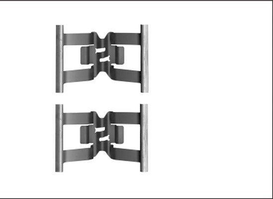 TEXTAR 82515900 Brake Pad Fitting Kit