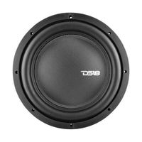 DS18 12in 800 Watts RMS 4 ohm SVC Shallow Mount Fiber Glass Subwoofer IXS Series