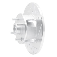 R1 Concepts R1 1978-1987 Chevrolet CHEVETTE Front Right Drilled & Slotted Silver Brake Rotor
