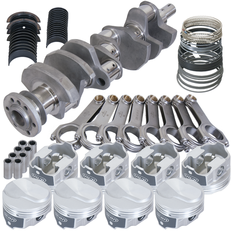 Eagle Chevy 454 4.000in Crank 6.135in H-Beam 18.3cc Dome 4.320in Pistons Rotating Assembly