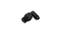 Vibrant -10AN to 3/8in NPT Male Swivel 90 Degree Adapter Fitting