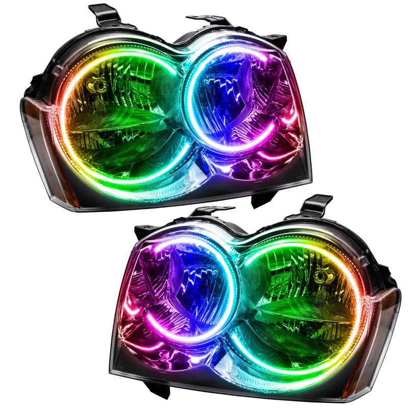 ORACLE Lighting Oracle 05-07 Jeep Grand Cherokee SMD HL (Non-HID) - ColorSHIFT