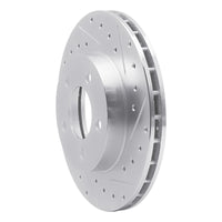 R1 Concepts R1 93-97 Chrysler CONCORDE Front Right Drilled & Slotted Silver Brake Rotor