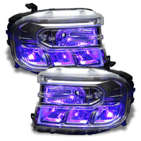 ORACLE Lighting Oracle 2022 Ford Maverick RGB Headlight Demon Eye Kit - ColorSHIFT w/o Controller