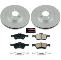 PowerStop Power Stop 10-12 Ford Escape Front Z17 Evolution Geomet Coated Brake Kit