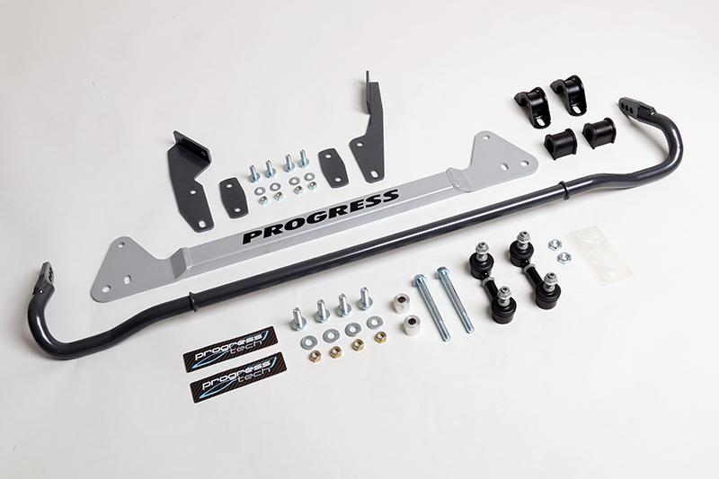 Progress Technology Progress Tech 88-91 Honda Civic HB / 88-91 Honda CRX Tubular Rear Sway Bar (25mm - Adjustable)
