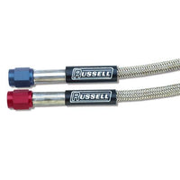 Russell Performance -6 AN 8-foot Pre-Made Nitrous and Fuel Line