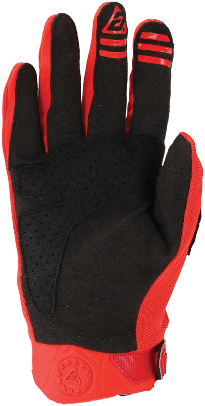 Answer Peak Gloves Black/Red - XS