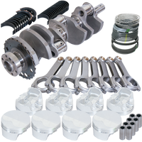 Eagle Chevy LS7 4.125in Crank 24 Tth Reluctor 6.125in H-Beam -5cc 4.155in Pistons Rotating Assembly