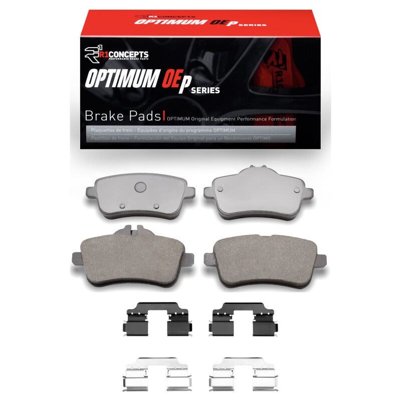 R1 Concepts R1 2012-2018 Mercedes-Benz ML250 Rear R1 Optimum OE Pads & Hardware Kit