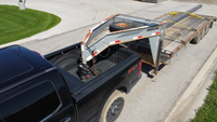 GEN-Y Hitch Gen-Y Spartan Torsion-Flex 5in Offset 4in RD Tube Gooseneck 2-5/16in Coupler Standard Height