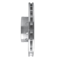 R1 Concepts R1 00-03 BMW M5 Left Front Drilled & Slotted Silver Brake Rotor