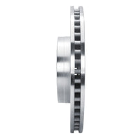 R1 Concepts R1 21-22 Chevrolet Colorado Front Right Drilled & Slotted Silver Brake Rotor