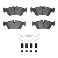 R1 Concepts R1 05-06 BMW 120i (Mexico) Front Semi Met Pads & Hardware Kit