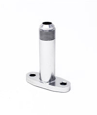 Torque Solution Extended Port Matched Oil Drain Flange: -10AN for T3/T4 PTE / Turbonetics