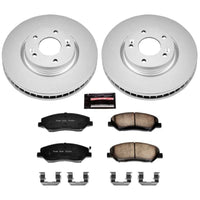 PowerStop Power Stop 07-09 Hyundai Santa Fe Front Z17 Evolution Geomet Coated Brake Kit