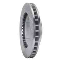 R1 Concepts R1 80-93 Dodge Ramcharger 4WD Front Right Drilled & Slotted Silver Brake Rotor