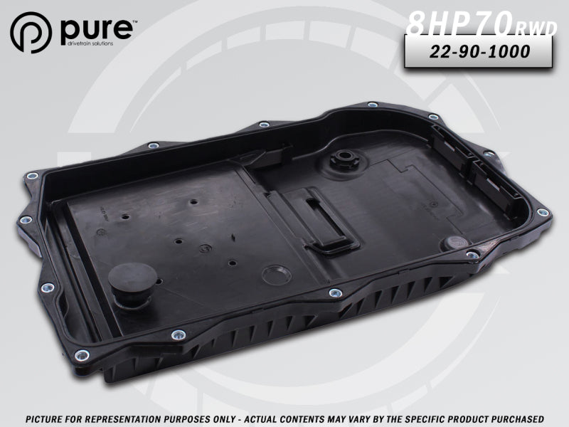 Pure Drivetrain Solutions Pure Drivetrain 8HP70 Transmission Pan - RWD