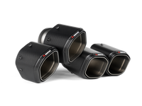 Akrapovic 2024+ BMW M5 (G90,G99) Hexagonal Carbon Fiber Tail Pipe Set