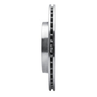 R1 Concepts R1 2008-2011 Saab 9-3X Rear Left Drilled & Slotted Silver Brake Rotor