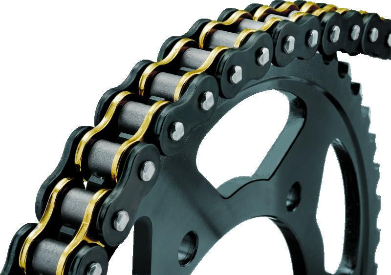 BikeMaster 525x120 BMXR X-Ring Chain - Black/Gold
