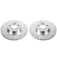 PowerStop Power Stop 07-08 Mercedes-Benz CL550 Front Evolution Drilled & Slotted Rotors - Pair