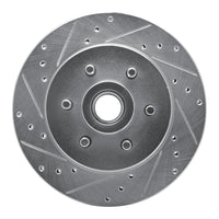 R1 Concepts R1 93-96 Dodge DAKOTA RWD Front Left Drilled & Slotted Silver Brake Rotor