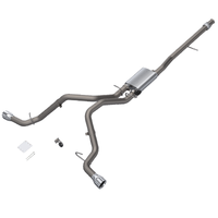 QTP 2014-2018 Silverado/Sierra QTP Screamer Split Rear Exit Cat Back
